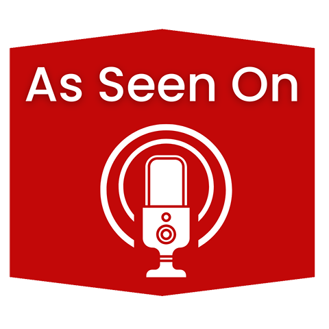 A seen on podcast logo A seen on podcast logo
